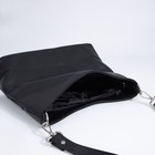 Сумка женская на молнии, цвет чёрный 9448209