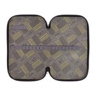 Пенал 2 секции, 125 х 205 х 40 мм, 81П26/2 Calligrata "Мяч" (объемный 3D-рисунок с эффектом металлика) - фото 22482603