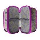 Пенал школьный, 3 секции, 12.5×20.5×5.5 см «Цветок» - Фото 8