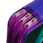 Пенал школьный, 3 секции, 12.5×20.5×5.5 см «Цветок» - Фото 9