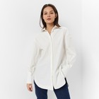 Рубашка женская MINAKU: Casual Collection цвет белый, р-р 42 - фото 1853314