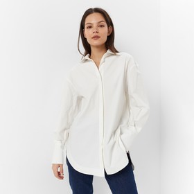 Рубашка женская MINAKU: Casual Collection цвет белый, р-р 42