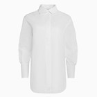 Рубашка женская с рукавами фонариками MINAKU: Casual Collection, размер 46, белая - Фото 8