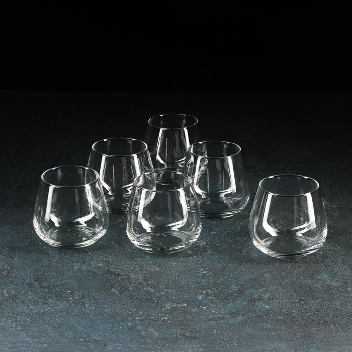 УЦЕНКА Набор стаканов низких «Габи», 350 мл, 6 шт - Фото 1