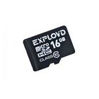 Карта памяти Exployd MicroSD, 16 Гб, SDHC, класс 10 - фото 18303915