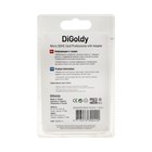 Карта памяти Digoldy MicroSD, 32 Гб, SDHC, UHS-1, класс 10, 45 Мб/с, с адаптером SD - Фото 2