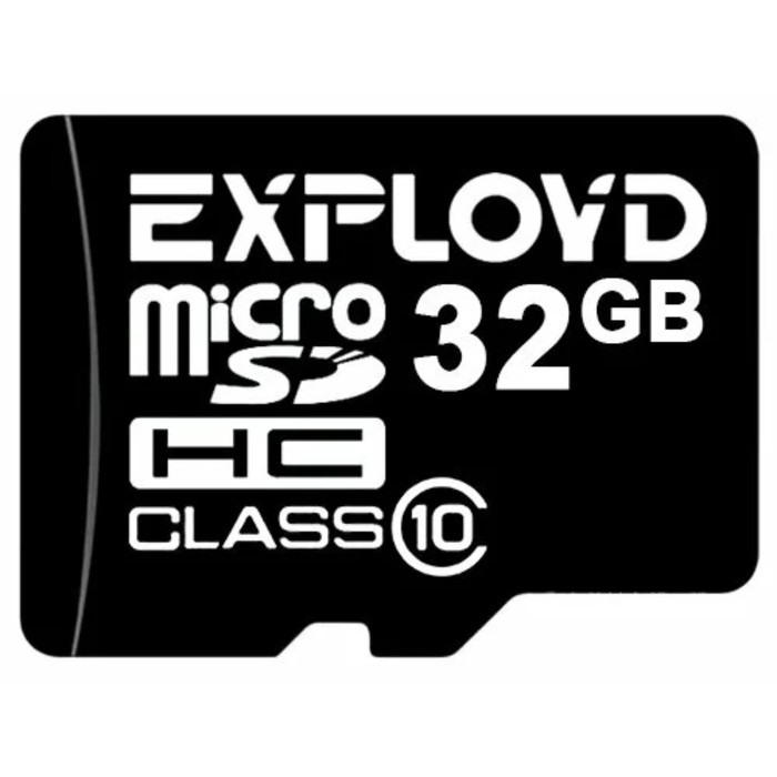 Карта памяти Exployd MicroSD, 32 Гб, SDHC, класс 10 - Фото 1