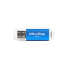 Флешка OltraMax 30, 4 Гб, USB2.0, чт до 15 Мб/с, зап до 8 Мб/с, синяя - фото 9146970