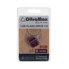 Флешка OltraMax 50, 8 Гб, USB2.0, чт до 15 Мб/с, зап до 8 Мб/с, фиолетовая - фото 9307298