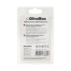 Флешка OltraMax 30, 8 Гб, USB2.0, чт до 15 Мб/с, зап до 8 Мб/с, чёрная - фото 51307229 Флешка OltraMax 30, 8 Гб, USB2.0, чт до 15 Мб/с, зап до 8 Мб/с, чёрная - фото 51307229