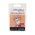 Флешка OltraMax 50, 16 Гб, USB2.0, чт до 15 Мб/с, зап до 8 Мб/с, белая - фото 51307250 Флешка OltraMax 50, 16 Гб, USB2.0, чт до 15 Мб/с, зап до 8 Мб/с, белая - фото 51307250
