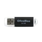 Флешка OltraMax 30, 64 Гб, USB2.0, чт до 15 Мб/с, зап до 8 Мб/с, чёрная - фото 9147019
