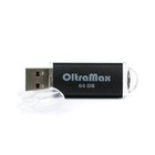 Флешка OltraMax 30, 64 Гб, USB2.0, чт до 15 Мб/с, зап до 8 Мб/с, чёрная - фото 319815882