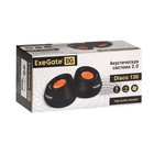 Компьютерные колонки 2.0 ExeGate Disco 130, 2х3Вт, USB, черные - фото 51307341 Компьютерные колонки 2.0 ExeGate Disco 130, 2х3Вт, USB, черные - фото 51307341