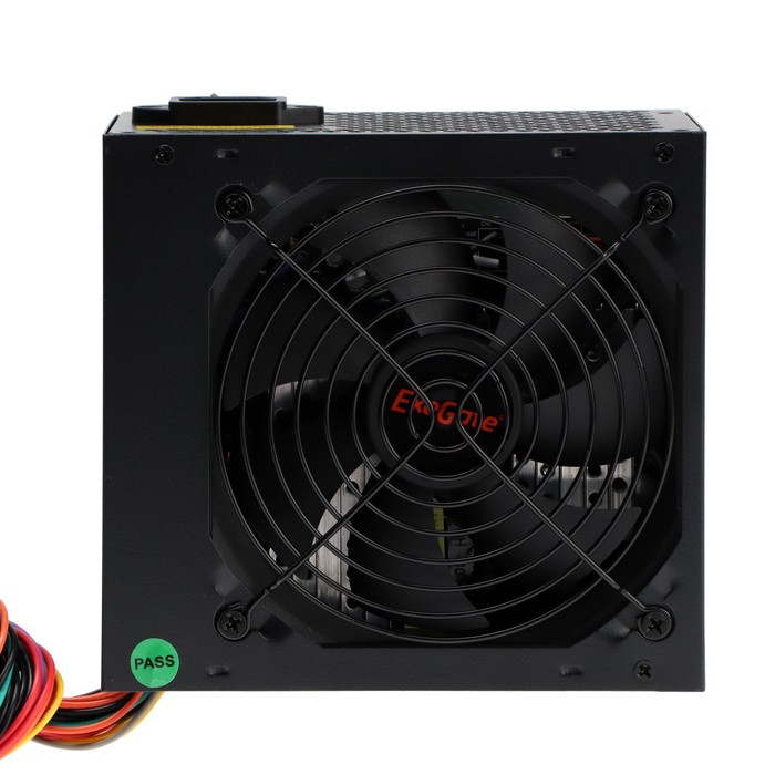 Блок питания ExeGate XP350, ATX, 350W, (24+4 pin), 120mm fan, 3х Sata - фото 51307389