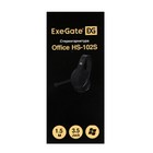 Наушники ExeGate Office HS-102S, компьютерные, микрофон,102 дБ, 32 Ом, 3.5 мм, 1.5 м, чёрные - фото 51307410 Наушники ExeGate Office HS-102S, компьютерные, микрофон,102 дБ, 32 Ом, 3.5 мм, 1.5 м, чёрные - фото 51307410