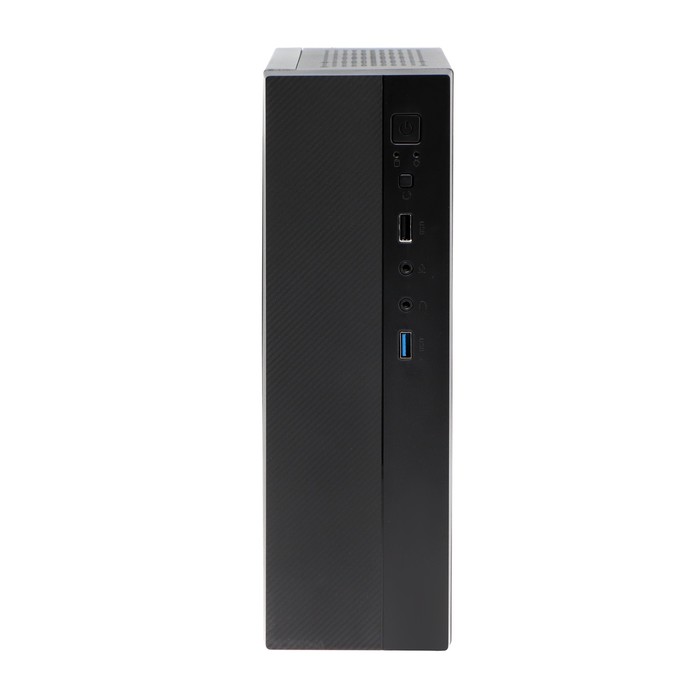 Корпус ExeGate Desktop MI-301U, без БП, mATX/mini-ITX, 1хUSB 2.0, 1хUSB 3.0, чёрный - фото 51307432