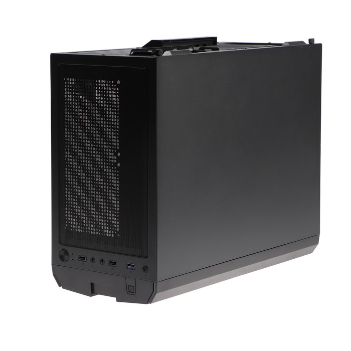 Корпус ExeGate Miditower EVO-5020, без БП, ATX, 2хUSB 2.0, 1хUSB 3.0, подсветка, чёрный - фото 51307457