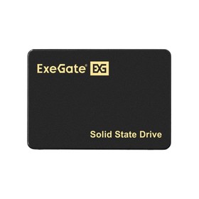 

Накопитель SSD ExeGate Next A400TS240, SATA III, 240 Гб, 2.5", TLC