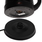 Чайник электрический Homestar HS-1010, металл, 1.8 л, 1500 Вт, чёрный - Фото 7