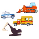 Набор магнитов «Транспорт», в коробке, 12 деталей - Фото 5