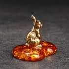 Сувенир "Пушистый Кролик", латунь, 2,3х1,1х1,4 см - Фото 3