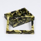 Коробка для конфет, 12 шт, "Камуфляж", 19 х 15 х 3,6 см (комплект 5 шт) - фото 24289263