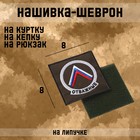 Шеврон на одежду «Отважные», с липучкой, 8×8 см, разноцветный - Фото 1