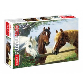 Пазл «Прекрасные лошади», 1500 элементов