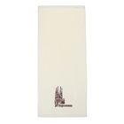 Полотенце с вышивкой "Collorista" Барселона 30х70 см, хлопок 450гр/м2 - Фото 2
