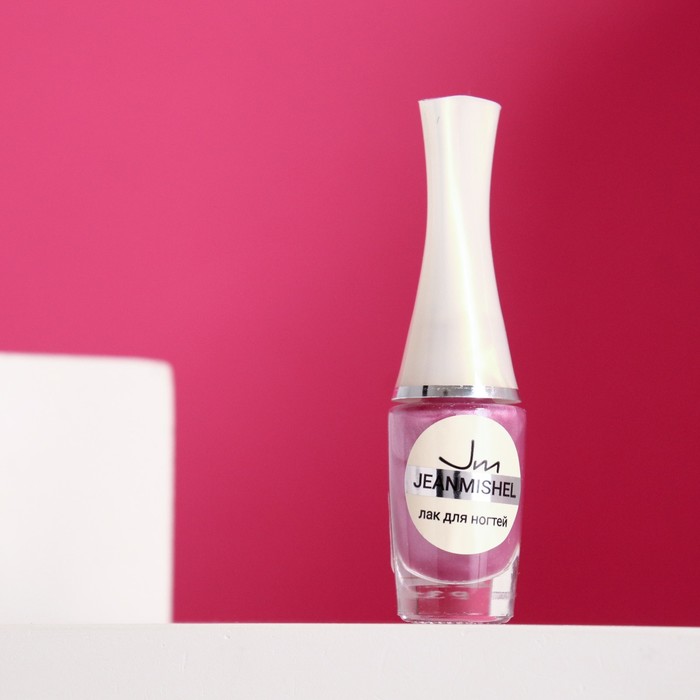 Лак для ногтей JEANMISHEL тон 200 розовый перламутровый, 5,5 мл