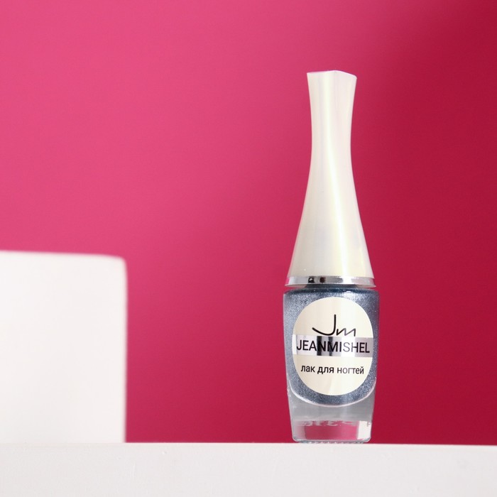 Лак для ногтей JEANMISHEL тон 300 темно-серебристый, 5,5 мл