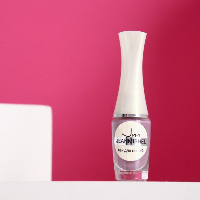 Лак для ногтей JEANMISHEL тон 382 лилово-бежевый, 5,5 мл