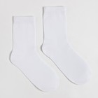 Набор носков MINAKU, 5 пар, цвет белый, р-р 36-38 (23 см) - Фото 3