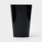 Вазон без ручек, 7 л, h=29 см, нержавеющая сталь, чёрный - Фото 2