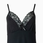 Ночная сорочка женская «Чувство», цвет чёрный, размер 48 - Фото 10