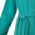 Халат женский, цвет зелёный, размер 50 - Фото 10
