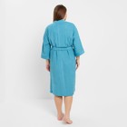 Халат женский, цвет голубой, размер 56 9405016