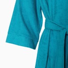 Халат женский, цвет голубой, размер 56 9405016