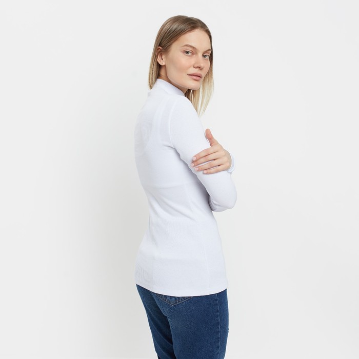 Водолазка женская, цвет белый, размер 48 59327