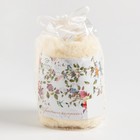 Полотенце подарочное Этель "Цветочного настроения" цвет ванильный, 50х90см, 100% хлопок, 340 г/м2 - фото 50066790