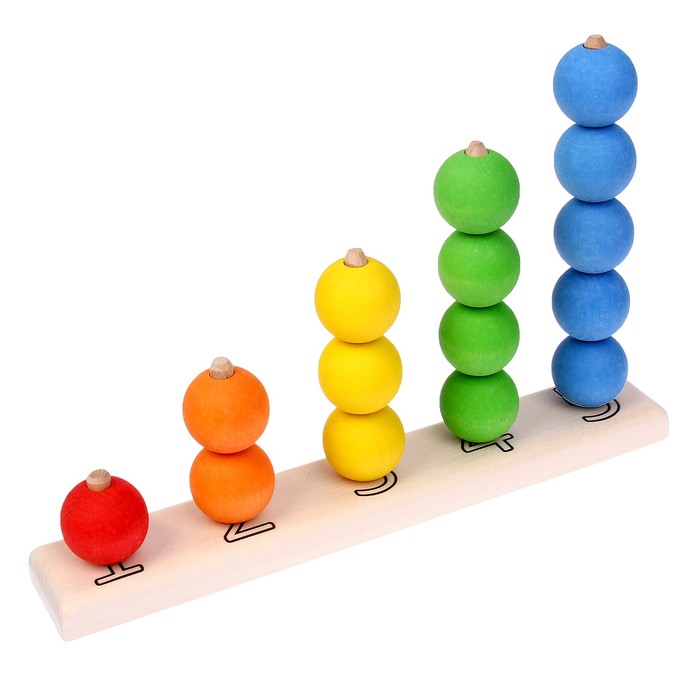 Развивающая игрушка «Разноцветный счёт» - фото 1904693419