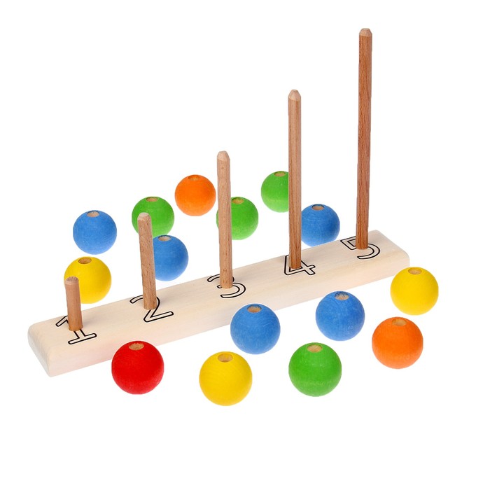 Развивающая игрушка «Разноцветный счёт» - фото 1882579260