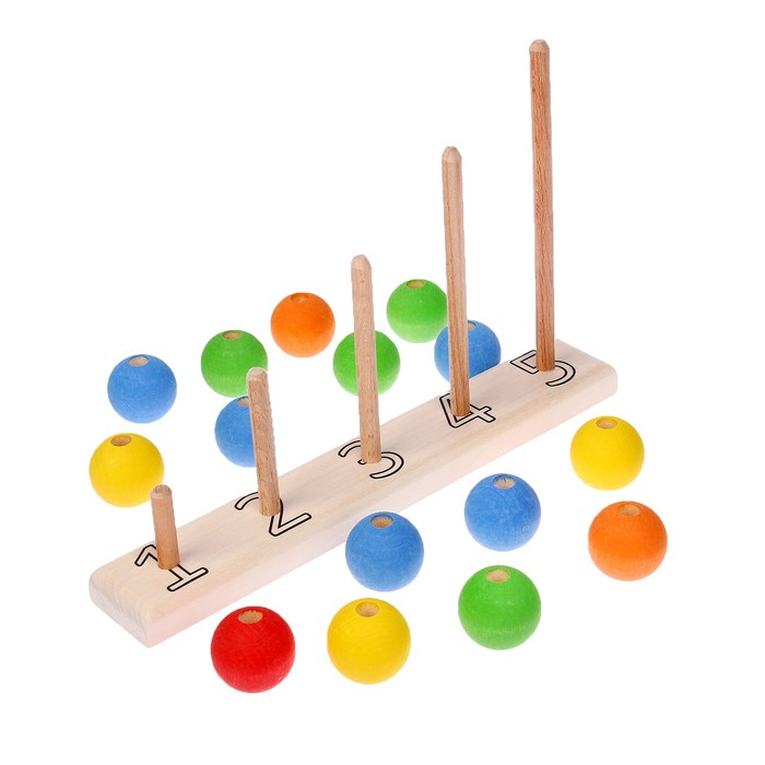 Развивающая игрушка «Разноцветный счёт» - фото 1882579261