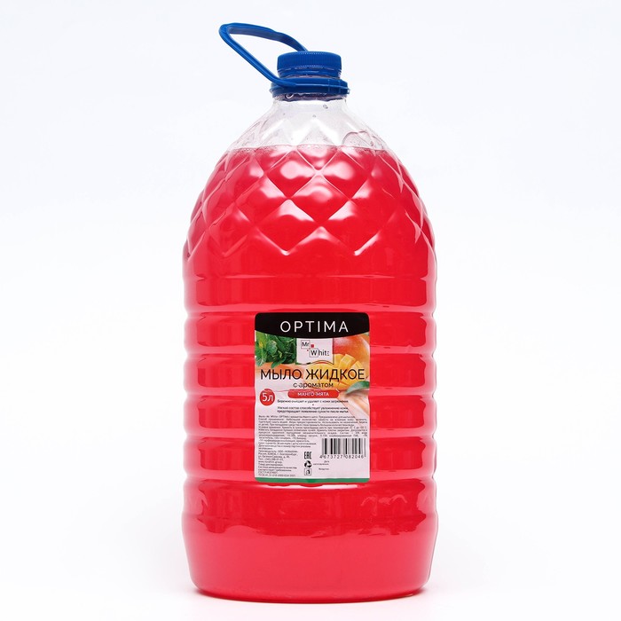 Мыло жидкое Mr.White OPTIMA «Манго-Мята», 5 л - Фото 1
