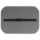 Коврик Maclay, с креплением резинка, 40х2х2 см, цвет серый - фото 6776008