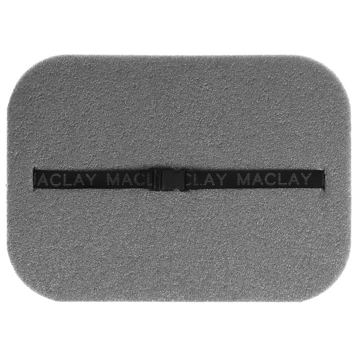 Коврик Maclay, с креплением резинка, 40х2х2 см, цвет серый - фото 1906154805