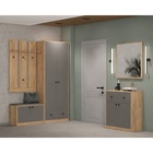 Тумба «Денвер», 782 × 374 × 872 мм, 2 двери, 1 ящик, цвет дуб крафт золотой / графит серый 9449860