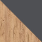 Тумба «Денвер», 782 × 374 × 872 мм, 2 двери, 1 ящик, цвет дуб крафт золотой / графит серый 9449860