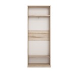 Шкаф для одежды «Денвер», 782 × 374 × 2088 мм, 2 двери, 1 ящик, ясень дезира / бриллиант - Фото 2